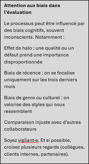 Biais d'évaluation